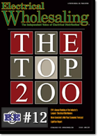 EES moves into the Top 12 ranked distributor in the nation, at #12 according to Electrical Wholesaling in 2017