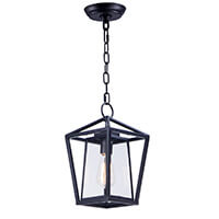 Outdoor hanging pendant light fixture