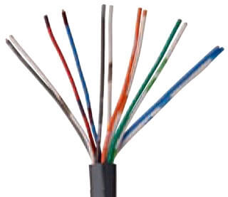 Twisted pair cable unshielded