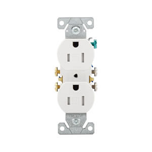 electric duplex outlet receptacle