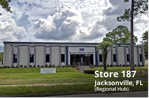 Elliott Electric Supply in Jacksonville, FL store exterior