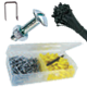 Screws, Bolts, Staples, Wraps, 