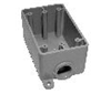 078229 - 1G PVC FS Box W/ (1) 1/2" Hole - Multifittings/Kraloy