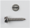 10X1HWHSTSSS - #10 X 1 HWH Slot Tapping Screw 18-8SS - Peco Fasteners