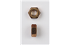 1213HNSB - 1/2-13 Hex Nut Silicon Bronze - Peco Fasteners