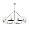 13059 - 12-60M Edison BN Hartland Chandelier - Hunter