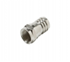 200035 - F Crimp Plug RG6 Long Barrel Connector - SPC