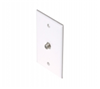 200251IV - TV Wall Plate 1-F81 Ivory - SPC