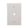 2028WB0X - Wallplate 1G W/.375" Hole THRMST Mid WH - Eaton