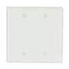 2037WB0X - Wallplate 2G Blank THRMST Box MNT Mid WH - Eaton