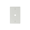 2128W - Wallplate 1G W/.375" Hole THRMST STD WH - Eaton Wiring Devices