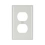 2132WB0X - Wallplate 1G Duplex Recp THRMST STD WH - Eaton