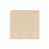 2137VB0X - Wallplate 2G Blank THRMST Box MT STD Iv - Eaton Wiring Devices