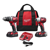 269122 - M18 Cordless Lithium-Ion 2-Tool Combo Kit - Milwaukee®