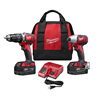 269722 - M18 Cordless Lith-Ion 2-Tool Combo Kit - Milwaukee Electric Tool