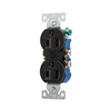 270BLK - Recp Duplex 15A 125V 2P3W STR BK - Eaton Wiring Devices