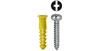 2AKTP - #10 Yellow Wing Conical Anchor Kit - LH Dottie