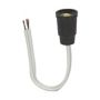 306 - Socket Pigtail Mini Rub 660W 600V #20 BK - Eaton Wiring Devices