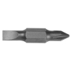 32482 - Replacement Bit. #1 Phillips, 3/16" Slotted - Klein Tools