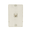 35214LA - Jack Wall Phone Box Mount 4 Cond La - Eaton