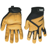 40220 - Journeyman Leather Gloves, Medium - Klein Tools