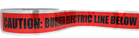 42201 - Detect Ug"Caution Buried Electric Line" Red, 3" - Ideal