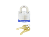 44900 - Padlock, Steel, 3/4" Shackle, Blue Bumper, 1/Card - Ideal