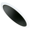 456P - 6" Slope White Trim/Black Baffle - Halo