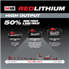 48111862 - M18 Redlithium High Output XC6.0 Battery Pack 2PK - Milwaukee Electric Tool