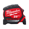 48220225M - 25' Wide Blade Tape Measure - Milwaukee®