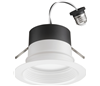 4BEMWSWW590CRIM6 - 4" Recessed Led Trim 27/30/35/40/50K 700LM - Juno