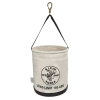 5109SLR - Canvas Bucket, All-Purpose With Drain Holes, 12-In - Klein Tools