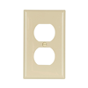 5132V - Wallplate 1G Duplex Recp Nylon STD Iv - Eaton