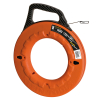 56006 - 1/4" Wide Steel Fish Tape, 100-Foot - Klein Tools