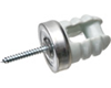 612 - PRCLN Wire HLDR W/ 2-1/4" Lag Screw - Arlington Industries