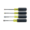 6354 - Magnetic Nut Driver Set, Heavy Duty, 4PC - Klein Tools