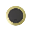 68RCSTBRS - Brass Round Recessed Floor Box - Steel City
