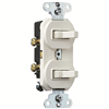 690W - Single Pole, Double Switch, 15A, 120/277V, White - Pass & Seymour/Legrand