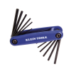 70573 - Grip-It Hex Key Set, 12-Key, Sae/Metric Sizes - Klein Tools