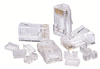 85366 - CAT6 3 PC RJ-45 8P8C Modular Plugs, 25/Card - Ideal