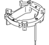 881ADP - PVC Box Adjust Plate - Wiremold