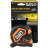 9375 - Tape Measure, 7.5-Meter Magnetic Double-Hook - Klein Tools