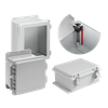 A14128PHC - 14X12X18 N4X Poly SLD HC - Hoffman Enclosures, Inc.