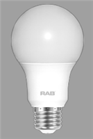 A196E26930DIM - Led A19 6W 40EQ 450LM E26 3K Dim - Rab Lighting