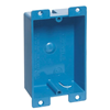 B108RUPC - 1G NM Blue Workbox&Flange - Carlon