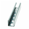 B22SH120SS4 - BLTD 1-5/8X1-5/8X120 12GA SS4 SLTD CHNL, 2" CNTR - Cooper B-Line/Cable Tray