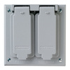 CA3126G - 2G Wallplate Single/Toggle Cover - Pass & Seymour/Legrand