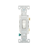 CS115W - Switch Toggle SP 15A 120/277V Swire WH - Eaton