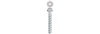 CSB38300 - 3/8'' X 3'' Hex Head Concrete Screw Bolt - LH Dottie