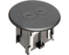 FLBAR101BL - RND BLK Adj Floor Box CVR - Arlington Industries
